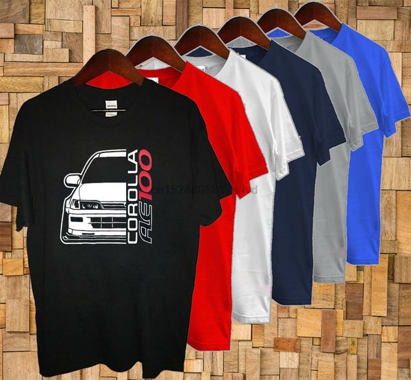

new toyoty corolla ae100 car t-shirt mens 2020 tees