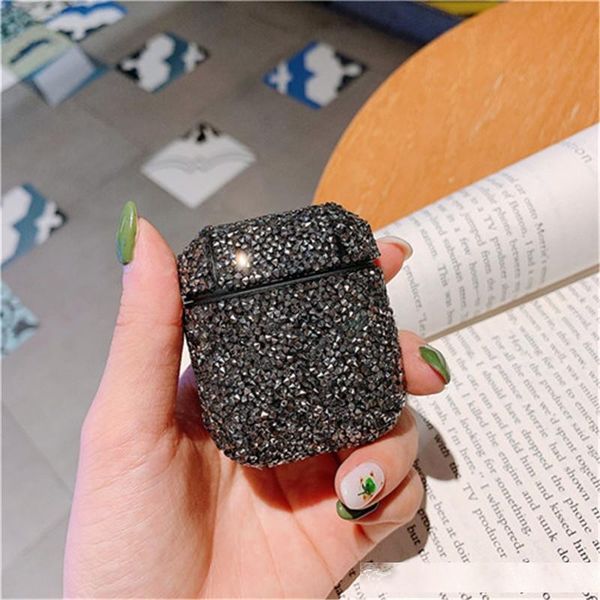 

shining glistening wave point airpods1/2 case for apple airpods1/2 protector cover for air pods airpod cell phone case