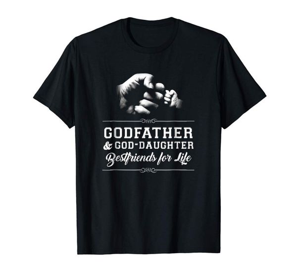 

mens godfather god-daughter friends fist bump tshirt family cool 2019 fashion solid color men t shirt sleeveless t shirt