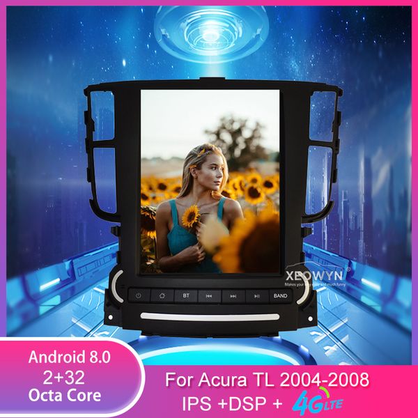 

9.7inch android 8.1 car radio stereo for tl 2004-2008 gps navigation support steering wheel control full touch 1024*600 car dvd