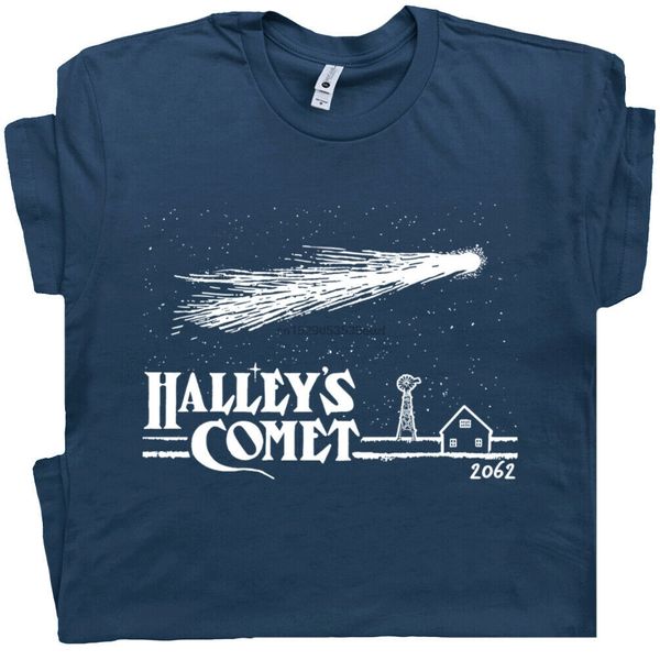 

halley's comet t shirt space geek vintage graphic science astronomy astrology t