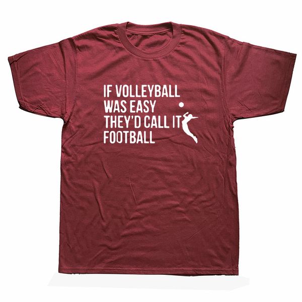 

summer style funny volleyball men t shirt streetwear casual short sleeve print cotton hip hop casual o-neck t-shirt tee