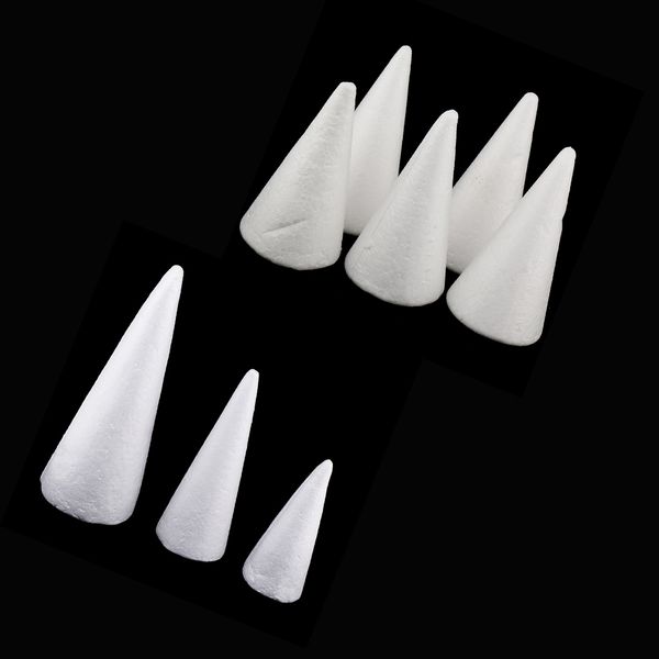 

8 шт конус образный пенопласт пена украшения для ручной работы diy моделирование ремесла