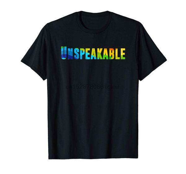

unspeakable graphic черная футболка s-3xl красочный tee shirt