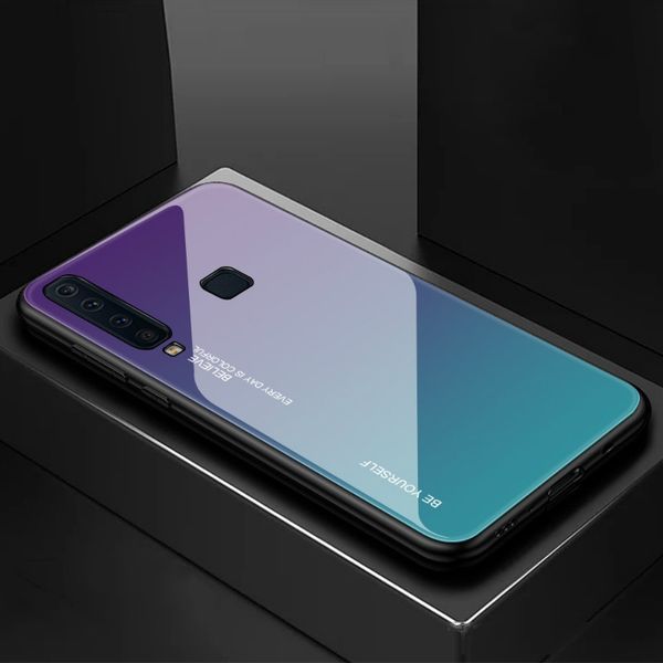 

gradient tempered glass phone cases case for xiaomi a3 lite 9 pro cc9e se 7a redmi 8a note 8 7 k20 pro