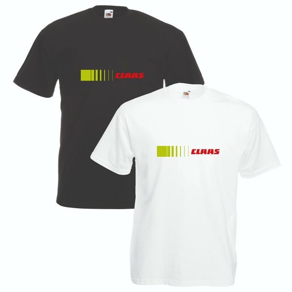 

claas t-shirt various sizes & colours tractor farming