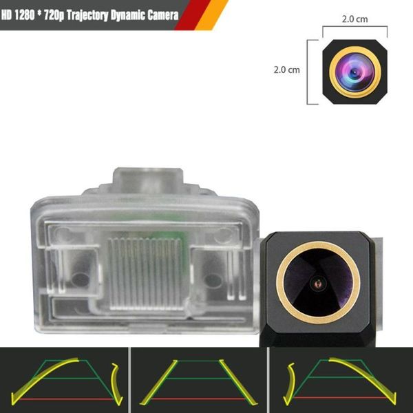 

hd 1280x720p 3rd night vision golden camera rear view backup camera trajectory dynamic parking line for ct6 2020-2020 car