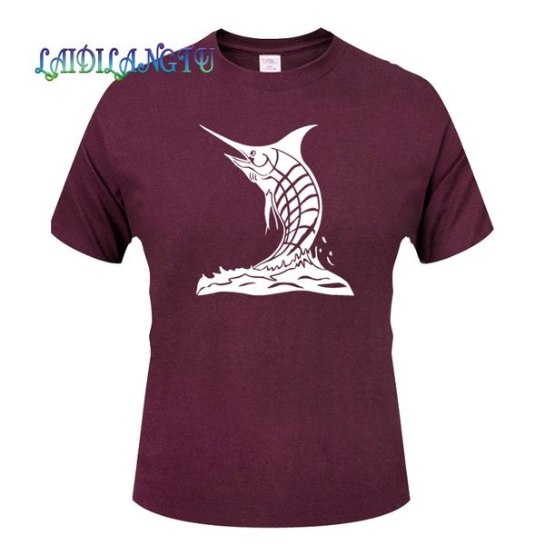 

mens fashion oversized bule marlin fish creative hip hop summer man mens tshirt sport hooded sweatshirt hoodie men t shirt
