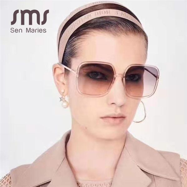 

fashion square sunglasses unique women 2020 new vintage men eyewear shades for female uv400 lens gradient male hhknh