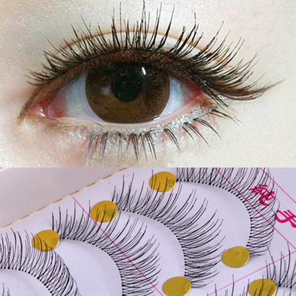 

kanbuder women ladies fashion fake eyelash 10 pair/lot crisscross false eyelashes voluminous eyes lashes marc25