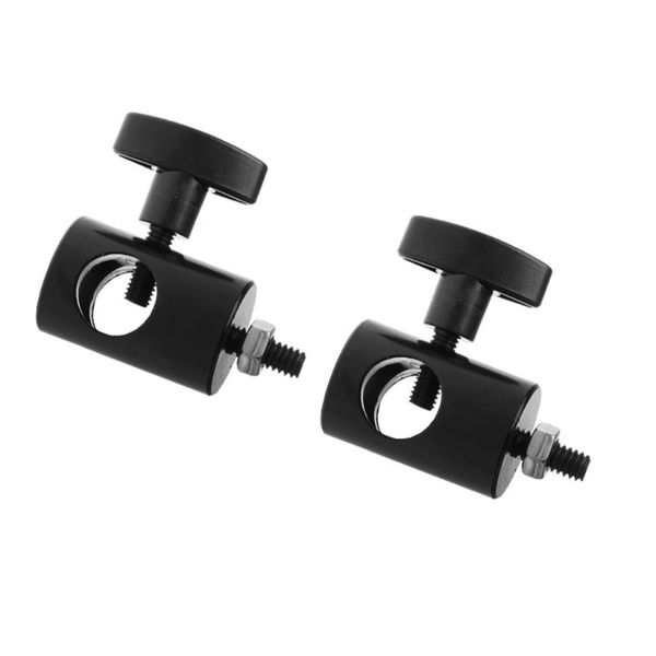 

lighting & studio accessories 2pack rapid adapter convert 5/8 inch stud to 17mm long 1/4 thread, multi functional mount bracket adapter, po