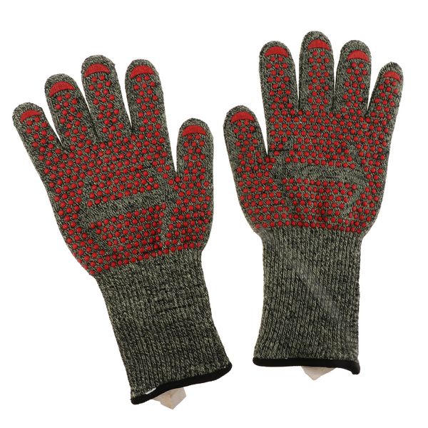 

2pcs high temperature resistant non-slip anti-cutting and waterproof gloves