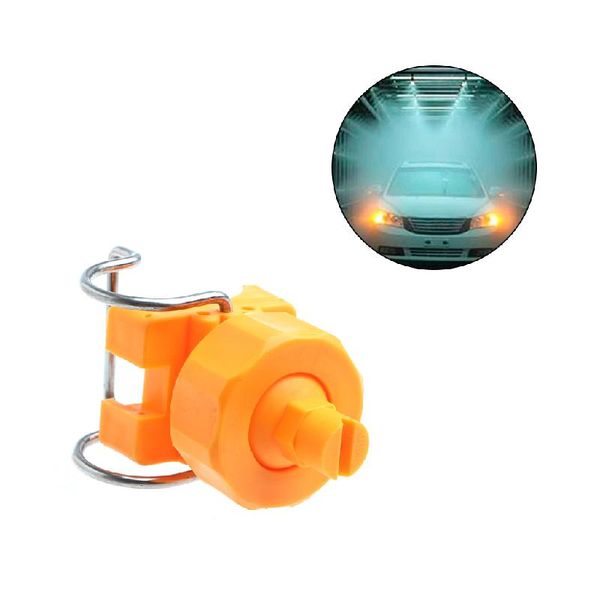 

3/4\" adjustable ball flat fan full cone clamp clip nozzle watering irrigation 63hf