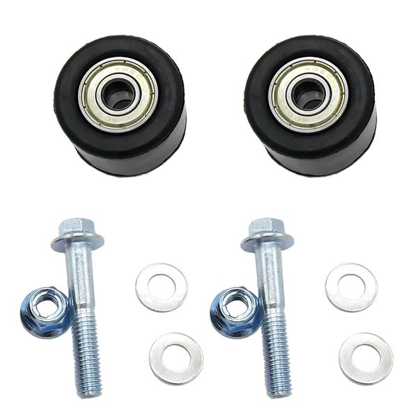 

2pcs 8mm chain roller tensioner pulley wheel guide for yamaha yfz 350 banshee motorbike