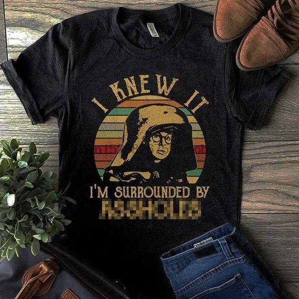 

spaceballs i knew it im surrounded by ahole men dark heather t shirt s 4xl