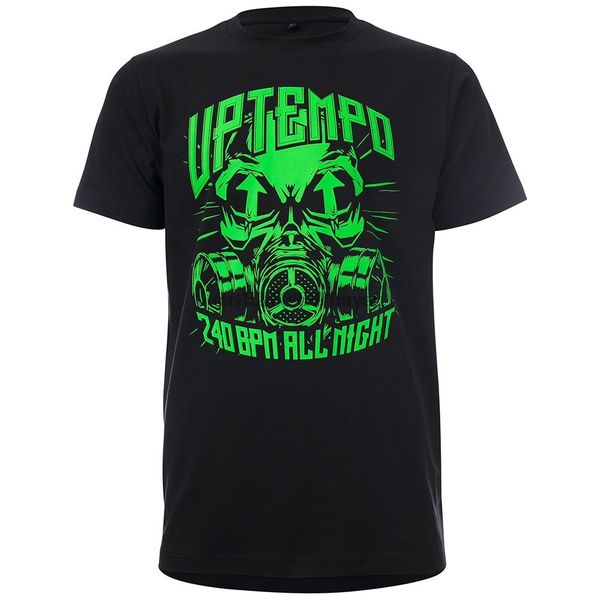 

uptempo t-shirt bpm blackgreen hardcore gabber party