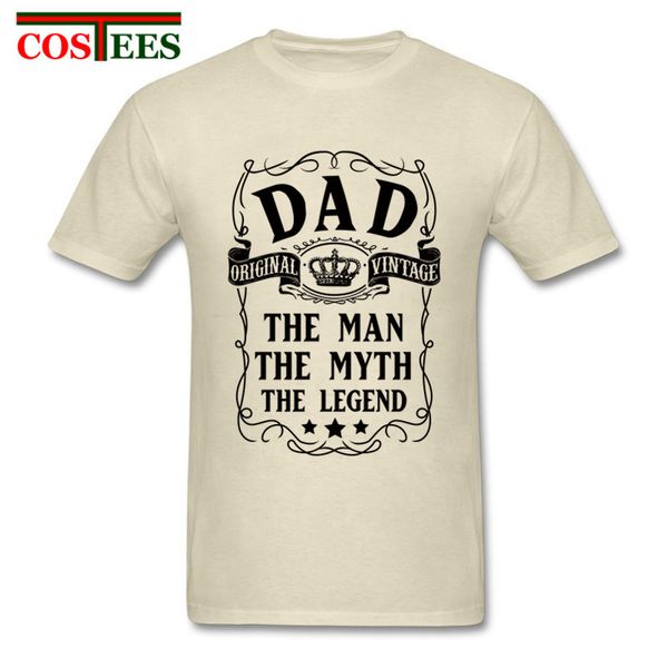 

amazing dad the man the myth legend dad letter printed t shirts men father day gift tshirt papa family birthday present t-shirts