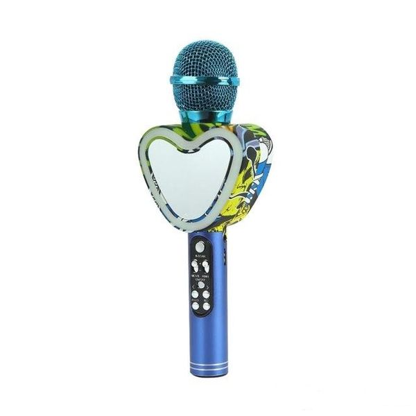

wireless bluetooth karaoke microphone 3 in 1 portable handheld family party birthday speaker recording applicable to mobile computer gifts