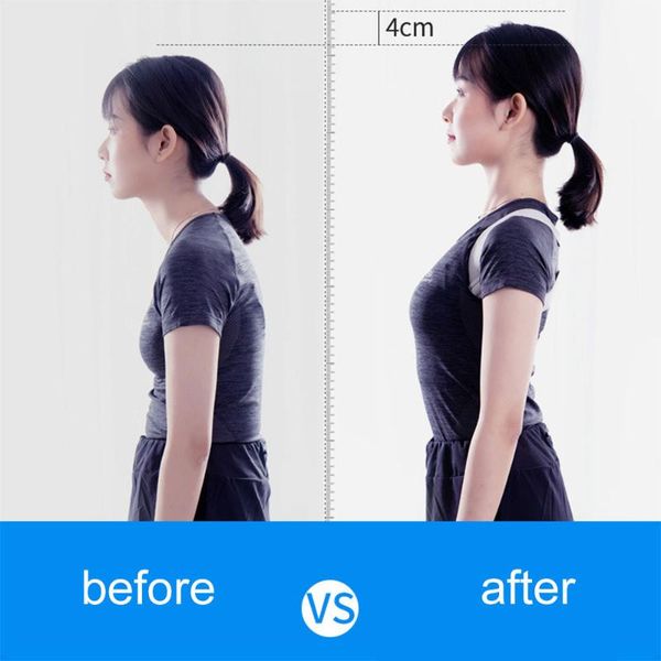 

resistance bands adjustable intelligent posture trainer smart corrector upper back brace clavicle support for men and women pain relief