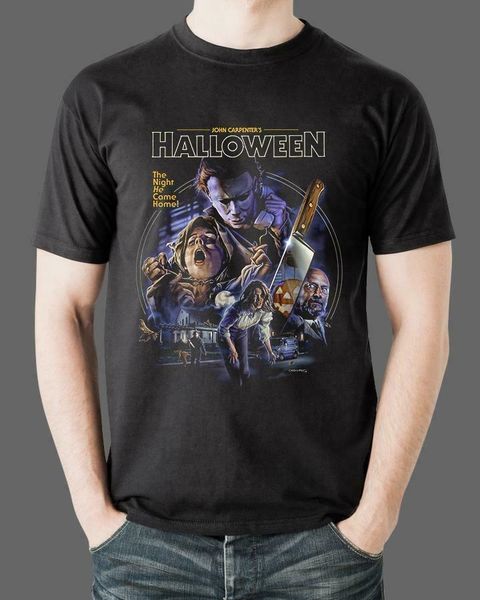 

halloween 40th anniversary fright rags horror t-shirt 3xl michael myers osbourn