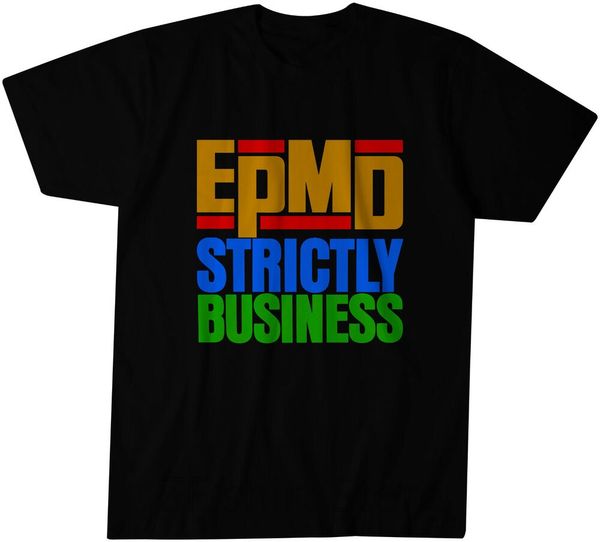 

epmd strictly business promo t-shirt - classic hip-hop - hit squad men t shirt women 100% cotton tshirts
