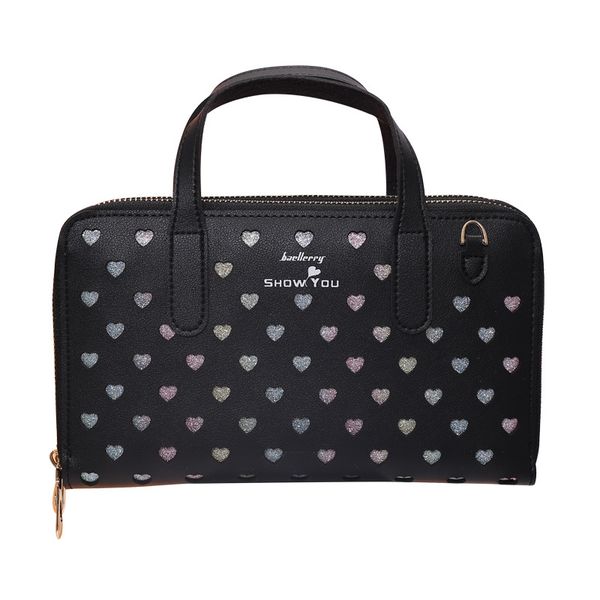 

new hollow love shoulder bag casual fashion simple storage bag wild messenger