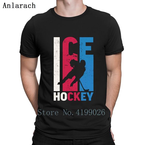 

icehockey vintage gift tshirt clothes euro size s-3xl customized original tshirt men hiphop funky sunlight