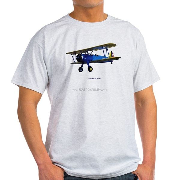 

boeing pt-17 stearman t-shirt - 100% cotton t-shirt women tshirt