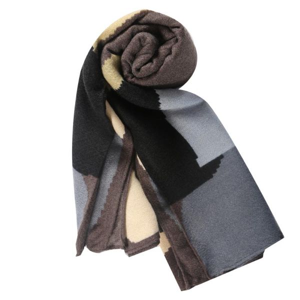 

shawls 2021 brand women winter warm floral and wraps soft scarves for ladies cashmere scarf female foulard bandana, Blue;gray