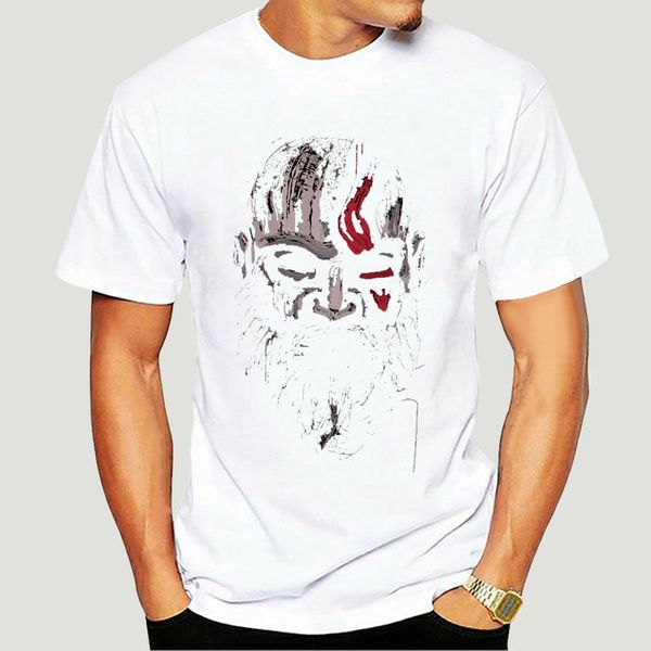 

god of war kratos t-shirt fashion t shirt 100% cotton tee shirt wholesale tee-0082d