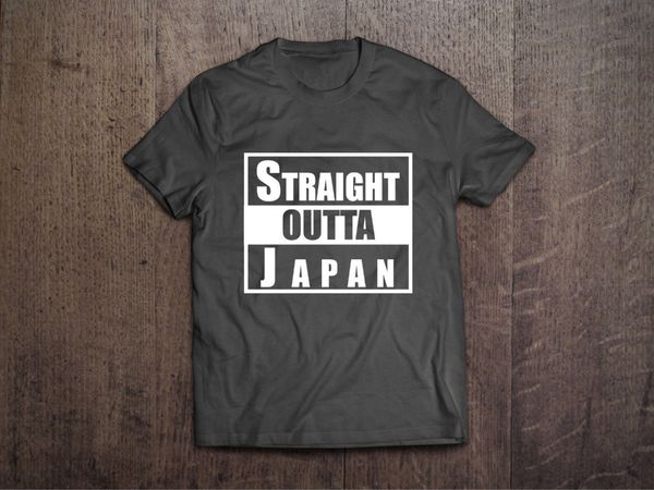 

2020 100% cotton straight outta japan - t-shirt shirt tee shirt