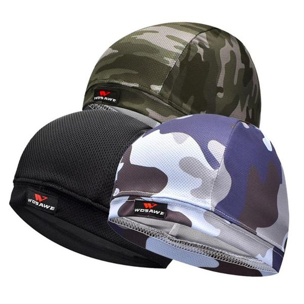 

quick dry велоспорт cap дышащий бег лыжа езда hat подшлемник повязка мужчина платок бега верхом бандан косынки, Black