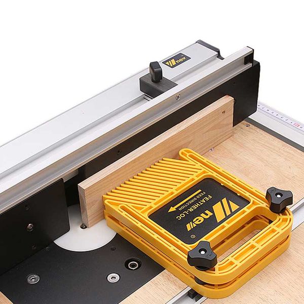 

diy multi-purpose feather loc board set woodworking engraving machine double featherboards miter gauge slot woodwork tool