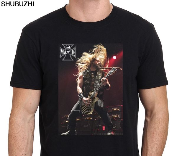 

zakk wylde black label society t-shirt men's summer male mens cotton tshirt euro size drop shipping