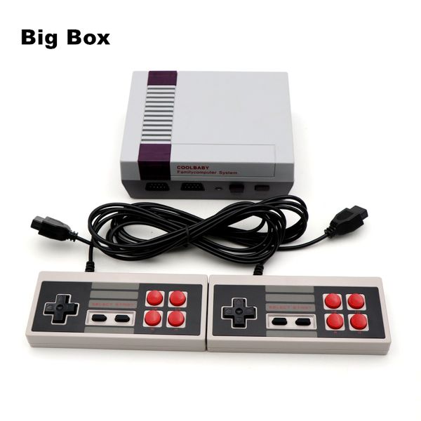 

coolbaby мини-тв видео handheld приставки 620 игр 8 bit entertainment system для nes классических игр ностальгического хост big box cradle