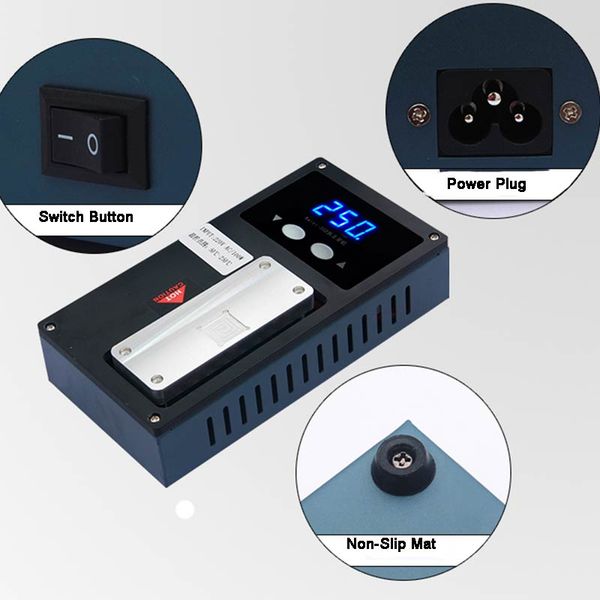 

power tool sets est x middle frame screen bezel dismantle separate machine heating plate for lcd glue remove