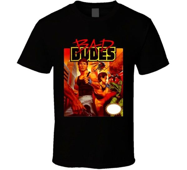 

bad dudes game poster 1990 t shirt(2