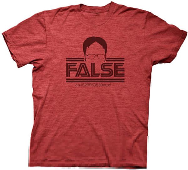 

the office men dwight silhouette false t shirt men women tee shirt fashion