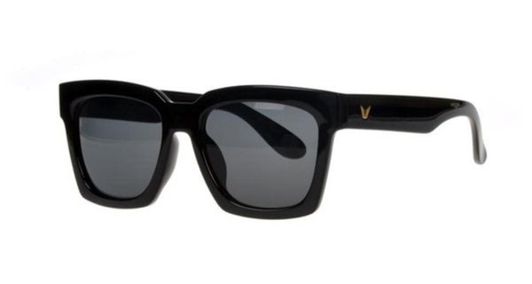 

korea style square frame glasses new vintage fashion summer cool sunglasses women men, White;black