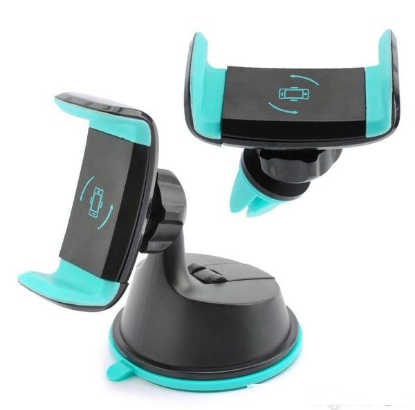 

360 rotation 2 in 1 car windshield mount universal mobile phone holder for iphone 11 pro max bracket stand for samsung s10