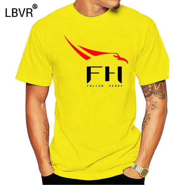

spacex falcon heavy men's white t-shirt clothing