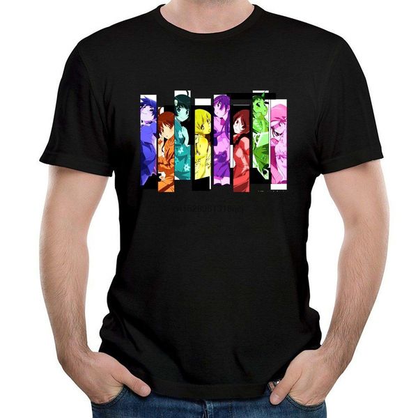 

willardscox men's bakemonogatari monogatari t shirt short sleeve classic tee