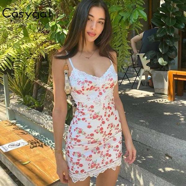 

cosygal fashion print floral mini dress women holiday sundress backless club party dress bohemian summer robe 2020, Black;gray