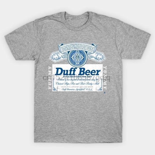 

duff beer футболка мужская мода футболка