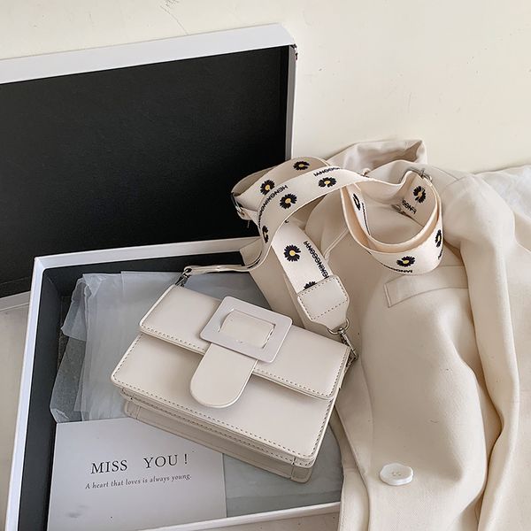 

2020 summer fashion solid pu leather women's shoulder messenger bag bag crossbody bags for women purses and handbag