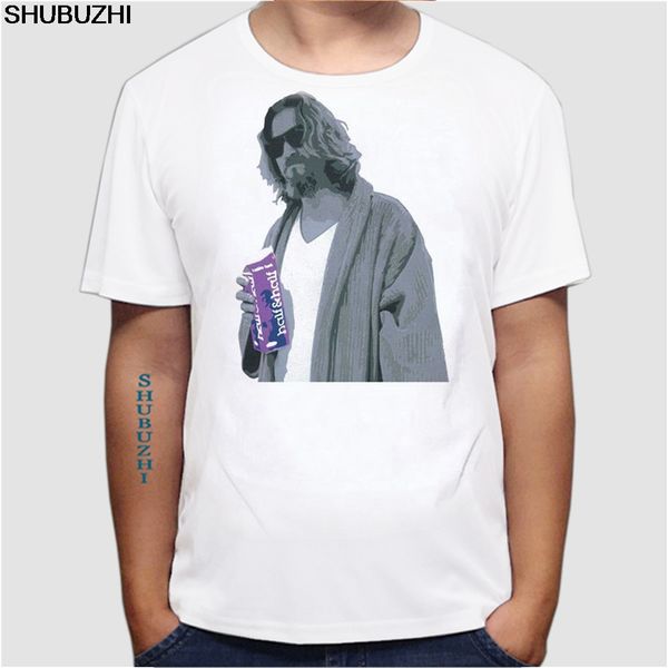 

the big lebowski dude t shirt men cartoon cool funny white tshirt print t-shirt men tees euro size
