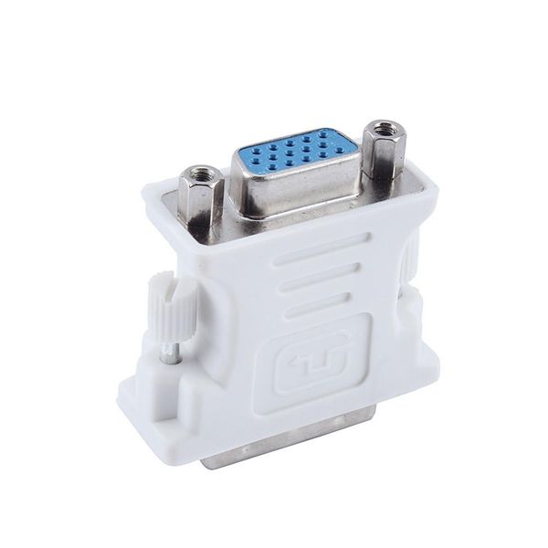 

dvi-i 24 5 male to hd 15 pin vga female video card monitor converter vga adapter use for pc lapwhite ing