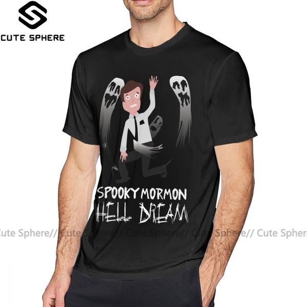 

mormon t shirt spooky mormon hell dream t-shirt plus size 100 cotton tee shirt short-sleeve beach printed male funny tshirt