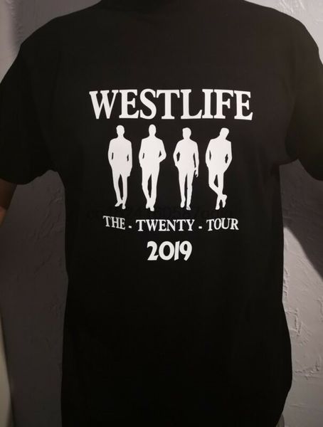 

westlife the twenty tour 2020 t shirt