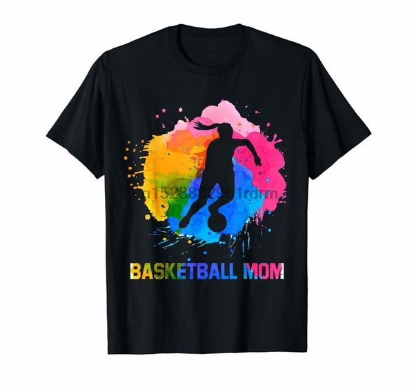 

clothing basketball mom graphic watercolor women t shirt 3231